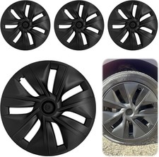 Tesla Model Y Wheel Covers 2020–2024, Full Fit Hubcaps with Left-Right Aero Symm picture