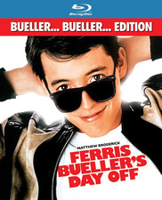 🔥FERRIS BEULLER'S DAY OFF (1986) [BUELLER..BUELLER..ED] MINT*BLURAY*FREE SHIP picture