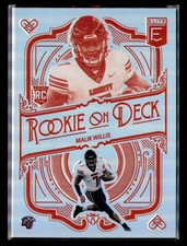 2022 Donruss Elite #RD-2 Malik Willis Rookie on Deck picture