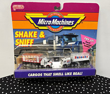 Galoob Micro Machines Shake & Sniff #3 Diecast Trucks 1991 picture