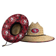 San Francisco 49ers FOCO Floral Straw Hat picture