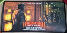 Halloween 3 III by Juan Ramos BNG Screen Print Mondo 36x18 Movie Poster picture