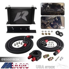 FOR FAIRLADY 350Z 370Z Z VQ35 VQ37 UPGRADE 24 ROW ENGINE OIL COOLER KIT picture