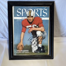 Rare & Vintage November 7th 1955  Sports Illustrated Signed by Bob Pellegrini picture