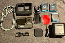 GoPro HERO9 Black 20MP Waterproof Action Camera Bundle w/ Batteries picture
