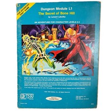L1 The Secret of Bone Hill D&D Module Adventure TSR Basic Dungeons & Dragons picture