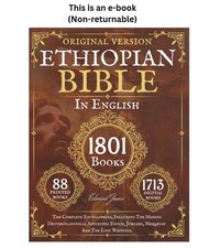 Edward Jones (Author Translator) The Complete Ethiopian Bible in English 88 Bo picture