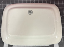 Antique Royal Ironstone China Alfred Meakin, England Platter Square picture