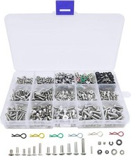 710Pcs Universal RC Screw Kit 304 Stainless Steel Screws Assortment Set Hardware picture