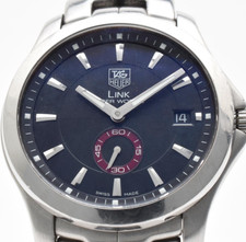 【EXC+5】TAG HEUER Link Tiger Woods WJ2110 Small seconds Automatic Men's Watch picture