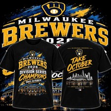 HOT ITEM Take October Baseball - Milwaukee Brewers NLDS Champions 2026 Fan Gift picture
