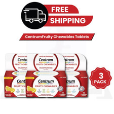 Centrum Fruity Chewables 30ct PACK OF 3 picture