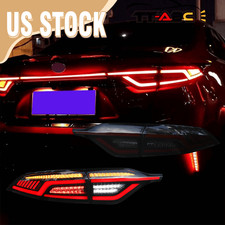 Smoked LED Tail Lights For Toyota Corolla Sedan 2020-2026 w/Trunk Lid Sequential picture