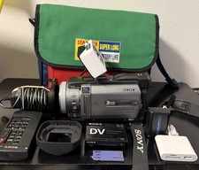 Sony Handycam DCR-TRV950 MiniDV 3CCD Tapeless + 0.3x Fisheye TESTED WORKING✅ BT picture