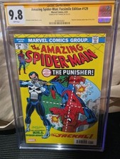 Amazing Spider-Man 129 Cgc 9.8 Fascimile Sign Roy Thomas picture