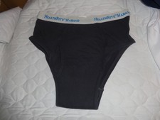 VINTAGE HEALTHRITE BY HABAND MENS INCONTINENCE BRIEF UNDERWEAR SIZE M GRAY picture