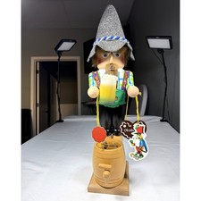 Steinbach Oktoberfest Musical Nutcracker Signed Karla Steinbach 19.5 Germany 822 picture