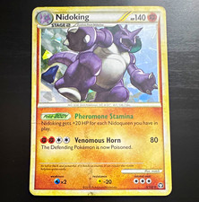 Nidoking - Triumphant 6/102 Holo Rare EN Stage 2 HP 140 The Pokémon Company picture