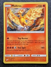 Pokemon TCG Moltres 19/181 SM - Team Up Holo Rare picture