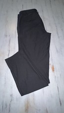 Lululemon Commission Pants Mens 32x30 (34x30) Black Warpstreme ABC Stretch Chino picture