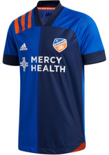 adidas FC Cincinnati Authentic Home Blue 2020 Soccer Jersey picture
