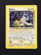 Raikou 13/64 Neo Revelation Holo Rare WoTC Pokemon 2001 English  picture