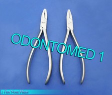 2 Different Flat Nose Pliers Surgical Orthopedic Instruments picture