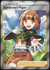 Gardenia's Vigor (Full Art) 184/189 Holofoil UR SWSH10: Astral Rad... NM Pokemon picture