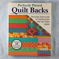Book - Kelly Young Perfectly Pieced Quilt Backs Quilting picture