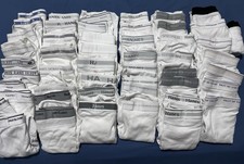 Hanes And Fruit Of The Loom Tighty Whitie Briefs Bundle.  50 Pairs Size Large picture