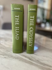 Vintage Homer Set: The Iliad (1974) & The Odyssey (1961) Doubleday Hardcovers picture