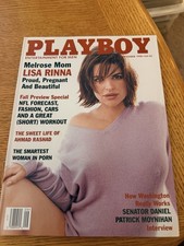 PLAYBOY Magazine September 1998 Lisa Rinna Cover Illustrated Fashion Cars NFL picture
