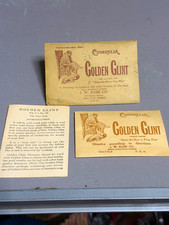 Antique 1928 Cinderella Golden Glint Hair Tint Packet Instructions Advertising picture