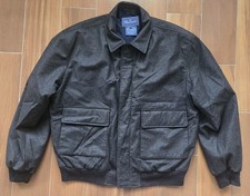 Faconnable Wool & Cashmere Bomber Jacket Loro Piana Storm System Fabric Men's L picture