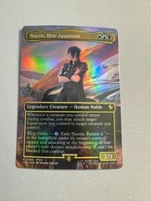 Noctis, Heir Apparent (Borderless) Commander: Final Fantasy Foil MTG Magic picture