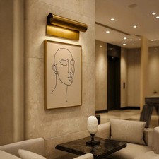 Handmade Brass Wall Sconce | Modern Art Picture Light picture