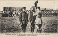 Roland Garros & Marchal WWI Aviator RPPC, Legendary POW Escape Duo 1918 picture