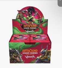 Riftbound League of Legends Vendetta Booster Box - NEW IN-HAND SEALED picture