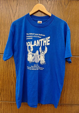 Vintage 2003 Iolanthe Gilbert & Sullivan T-Shirt Fruit of the Loom L picture