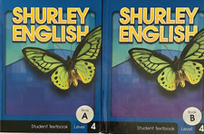 Shurley English Level 4 Student Textbook Set Book A & B Hardcover picture