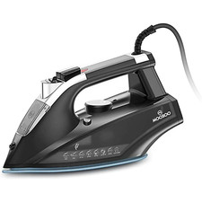 MOOSOO Steam Iron 1800W Portable Steam-Dry Iron Anti-drip Iron with Auto-Off picture
