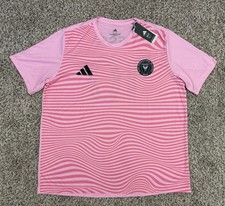 New Adidas Lionel Messi Inter Miami CF #10 Men's Jersey Pink Size XL  MSRP $60 picture