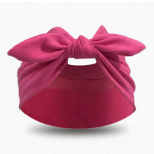 Unisex Handmade Polyester Headband with Wide Bow New Style Hair Accessory 2026 picture