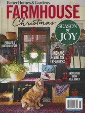 Better Homes and Garden Magazine 2026: Farmhouse Christmas picture
