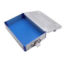 Aluminium Alloy Sterilization tray box case surgical instrument disinfection box picture