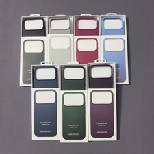 Magnetic Leather Phone Case Original For iPhone 18 Pro Max/ 18 Pro Magsafe Cover picture
