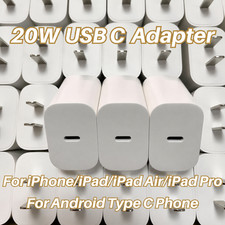 Lot 20W USB C Type C Power Adapter Fast Charger Block For iPhone 17 16 15 14+ 13 picture