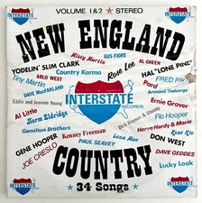 New England Interstate Country Vinyl 2LP Record 1970s 33 Various Artists VRG1 picture