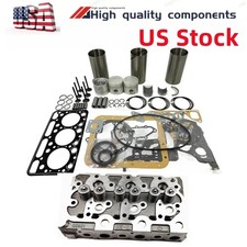 Overhaul Rebuild Kit+Cylinder Head for Kubota D1403 Engine picture