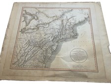 John Cary A New Map Of America 1806, Rare, Original Antique.Antebellum picture